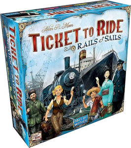 Ticket to Ride Rails & Sails is the new installment in this best-selling train adventure series.