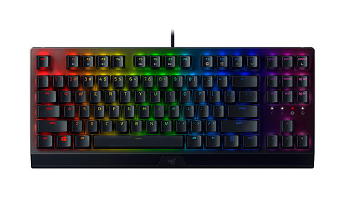 Razer BlackWidow V3 TKL Mechanical Gaming KB Continuing an iconic legacy, this compact gaming keyboard is armed with our world-renowned Razer Mechanical Switches and powered by Razer Chroma RGB, for a level of precision and personalization beloved by gamers worldwide.