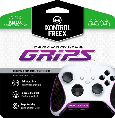 Officially licensed Performance Grips™ for Xbox by KontrolFreek® are advanced controller grips that utilize a combination of advanced materials to give gamers better grip, support and comfort.