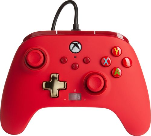 Reach new heights with the PowerA Enhanced Wired Controller for Xbox Series X|S. Officially licensed by Xbox, this beautifully designed & brilliantly engineered controller is packed with performance-driving features.
