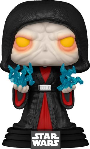 Pop! Emperor Palpatine has emerged from the shadows, revitalized & ready to command the Empire's forces and finally take over your Star Wars: The Rise of the Skywalker collection. Will Pop! Palpatine convince Rey & Ben Solo to join him in his master plan? Vinyl bobblehead is approximately 4.5-inches tall & comes in a window-style display box, making it an easy piece to showcase in your collection.