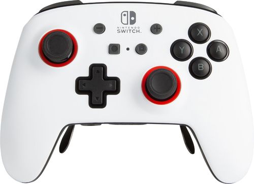 The PowerA FUSION Pro Wireless Controller for Nintendo Switch puts premium materials & pro-level features at your fingertips. Includes rubberized grips, swappable parts, & premium case.
