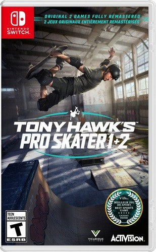 Drop back in with the most iconic skateboarding games ever made. Play Tony Hawk’s™ Pro Skater™ & Tony Hawk’s™ Pro Skater™ 2 in one epic collection, rebuilt from the ground up in incredible HD. All the pro skaters, levels and tricks are back and fully-remastered, plus more.