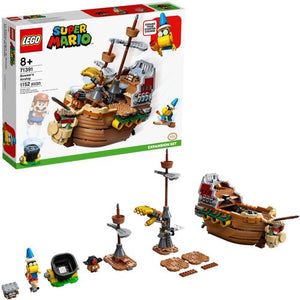 Kids can build Bowser&#8217;s iconic Airship to display and add an exciting new level to their LEGO&#174; Super Mario&#8482; Starter Course with this Expansion Set.