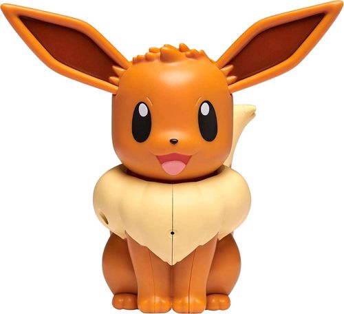Play with Eevee in a whole new way! My Partner Eevee has a built-in microphone and touch sensor technology that lets you and Eevee communicate in a new and fun way. My Partner Eevee lets you bring the thrill of becoming a Pokémon trainer into the real world! Gotta Catch ‘Em All!