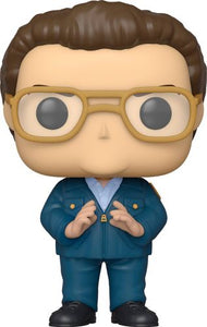 Seinfeld, one of the best ranking TV Series of all times comes to your POP TV Collection with all your favorites.  Collect Newman the Mailman in a Vinyl Pop approximately 3.75 inches high.