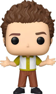 Seinfeld, one of the best ranking TV Series of all times comes to your POP TV Collection with all your favorites.  Collect Kramer in a Vinyl Pop approximately 3.75 inches high.