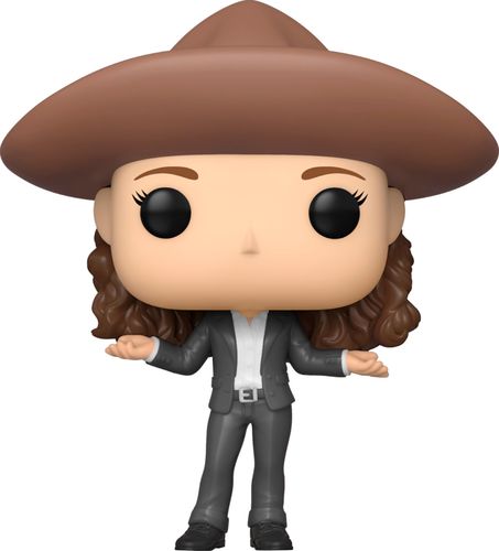 Seinfeld, one of the best ranking TV Series of all times comes to your POP TV Collection with all your favorites.  Collect Elaine in Sombrero in a Vinyl Pop approximately 3.75 inches high.