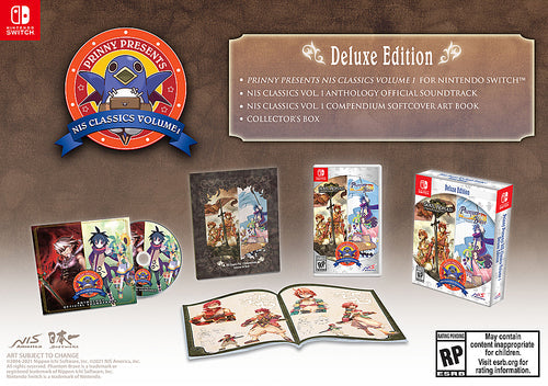 [PRINNY PRESENTS NIS CLASSICS VOL. 1] This is the first installment of a quintessential Strategy RPG lover’s collection, which boasts 2 games in 1!