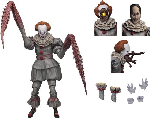 From the acclaimed 2017 horror film IT, drawn from the pages of Stephen King’s original novel, NECA presents Pennywise: The Dancing Clown!