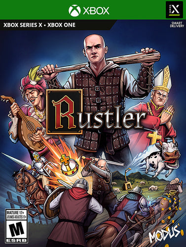 Complete insane quests, kill heroes, steal horses, fight guards, rob peasants, and become the ultimate medieval thug in this old school, open world action game full of pop culture references!