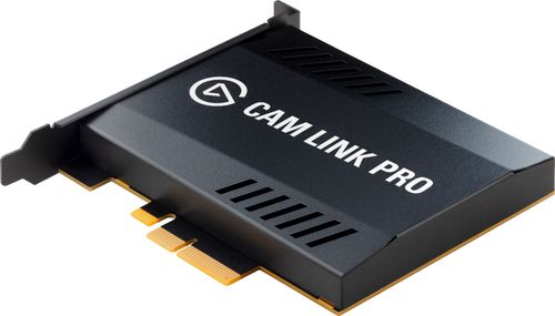 A powerful video mixer engineered for multicam production, Cam Link Pro equips you to capture four HDMI signals from cameras, computers, laptops, tablets and more. Stream or record in 4K or 1080p60 Full HD, get independent source control in broadcast software, and add four cameras to video conferencing apps with Elgato Multiview.