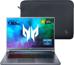 Acer Predator Triton 500 SE PT516-51s-70TP Gaming Laptop, 11th Gen Intel Core i7-11800H Processor, Overclockable NVIDIA GeForce RTX 3060 Laptop GPU, 16.0' WQXGA (2560 x 1600) 165Hz IPS Display, 3ms Overdrive Response Time, 16GB 3200MHz DDR4, 512GB PCIe Gen4x4 SSD, Fingerprint Reader, 3-Zone RGB Backlit Keyboard, Windows 10 Home