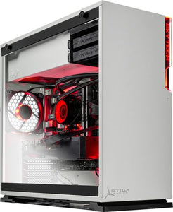Start your journey with SkyTech Gaming latest Shiva gaming desktop computer. With the 11th generation of Intel Core i7-11700F processor,  and NVIDIA GeForce RTX 3060 graphics card, you will enjoy immersive, seamless gaming experience with highly realistic visuals.  The 240mm AIO liquid cooler lower your PC temperture in a more efficient and quiter way than air.