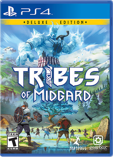 Tribes of Midgard Deluxe Edition includes the base game, two in-game pets, and a set of PlayStation Exclusive Solar Valkyrie Cosmetic items.
