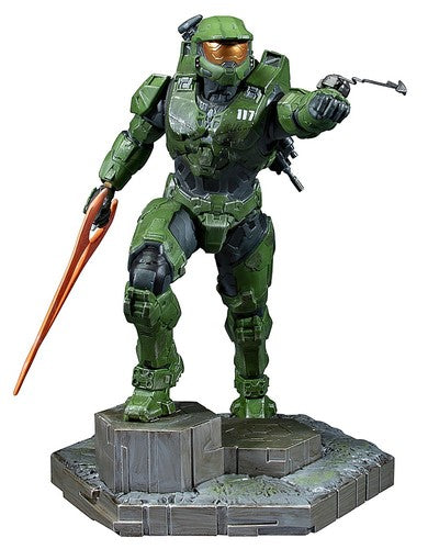 Dark Horse Comics - Halo Infinite Master Chief with Grappleshot 10' PVC Statue (Exclusive Red Energy Sword Variant)