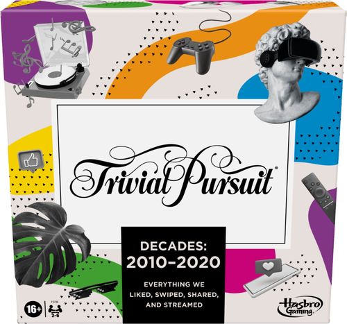 Hasbro Gaming - Trivial Pursuit Decades 2010 to 2020 Game