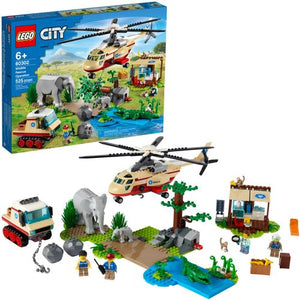 This feature-rich playset is packed with awesome features and functions, inspiring characters and iconic animals for fun wildlife-rescue role play!