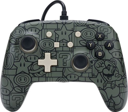 The PowerA Enhanced Wired Controller for Nintendo features two mappable Advanced Gaming Buttons, a 3.5mm audio jack and a 10ft (3m) USB-C cable.