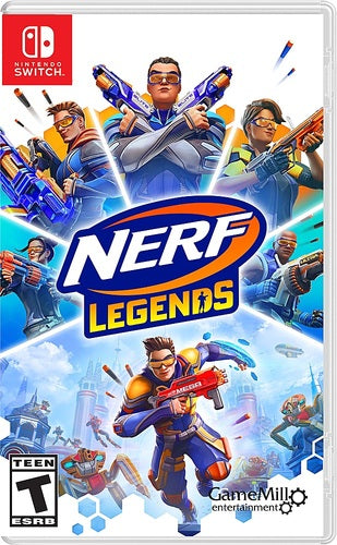 NERF Legends is a first person shooter, futuristic, sci-fi game for Nintendo Switch