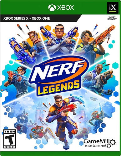 NERF Legends is a first person shooter, futuristic, sci-fi game for Xbox One/SX|R