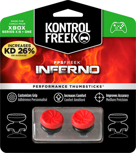 KontrolFreek - FPS Freek Inferno for Xbox One and Xbox S - Red