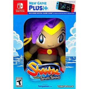 Shantae and the Seven Sirens Standard Edition (Digital for Nintendo Switch, Nintendo Switch Lite) with Fangamer Plush